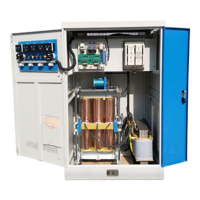 China High Power Industrial Voltage Stabilizer 200KVA 380VAC Automatic Voltage Regulator for sale