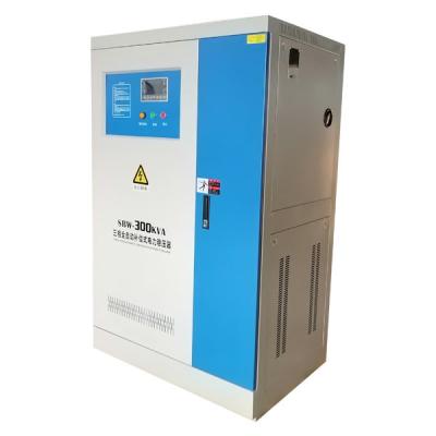 China Industrial High Power Voltage Stabilizer AVR 300KVA 380V 50Hz With Copper Material for sale