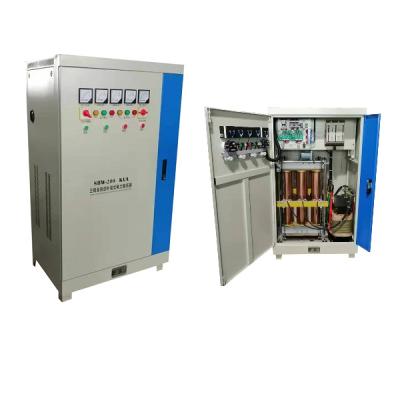 China Three Phase Welding Machine Compensated 200KVA Voltage Regulator/Stabilizer for sale