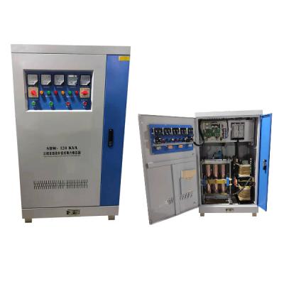 China SBW-120KVA Three Phase AC Compensated Automatic Voltage Stabilizer for sale