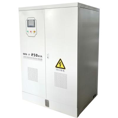 China 2500KVA Three Phase Digital Display Full Auto AC Large Power Air Cooling Voltage Regulator for sale