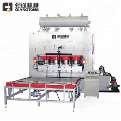 China Cheap Good Quality Chipboard Price 8*4feet 1200tons Melamine Laminating Short Cycle Hot Press Machine Melamine Laminating Short Cycle Hot Press Machine for sale