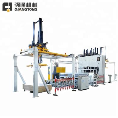 China Chipboard Plant / Laminate Particle Board Products Equipment Production Line for sale