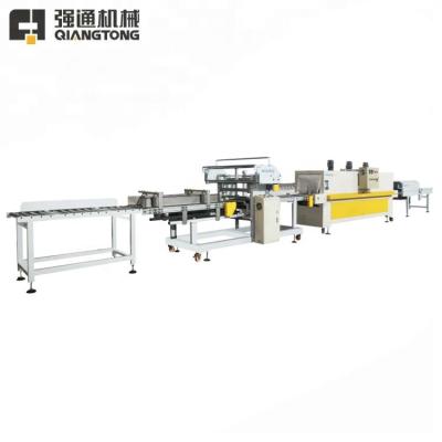 China Fully Automatic Flooring / PVC Heat Shrinker Film Machine For Flooring for sale