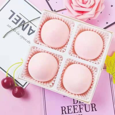 China Soaking Becomes New Arrival Pink Round Sponge Puff Sponge Larger Makeup Cosmetic Makeup for sale