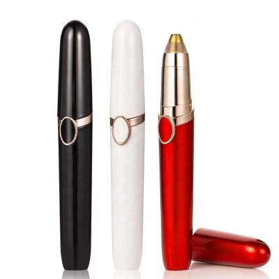 China ABS Good Quality Body Epilator Eyebrow Trimmer Usb Recarghable Epilator Female Lipstick Shaver for sale