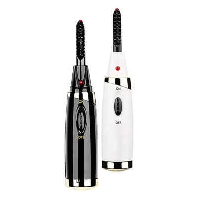 China 360 degree safety natural type electric eyelash battery automatic heating hair curler for sale