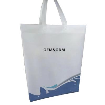 China Wholesale-Recyclable Portable Reusable Eco-Friendly Non-Woven Shopping Bag Tote Bags Candy Gift Non-Woven Tote Bag for sale