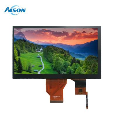 China 7 Inch TFT Capacitive Touch Screen 800x480 TFT Touch Panel 50 Pin RGB for sale