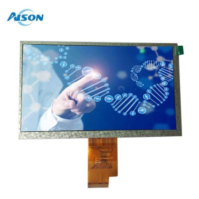 Китай 7 дюймовый IPS дисплей 1024x600 IPS TFT дисплей 450 Cd/M2 с интерфейсом LVDS продается