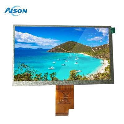 중국 450 Cd/M2 IPS TFT LCD 디스플레이 1024x600 컬러 LCD 모듈 700:1 산업 제어 애플리케이션 판매용