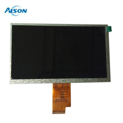 China 1024x600 Cor TFT LCD Display 7 polegadas Transmissor LCD Display 450cd/M2 Com LVDS Interface à venda