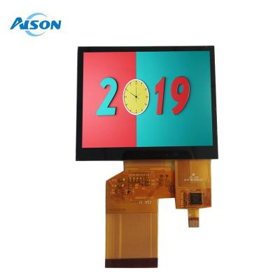 China 3.5 Inch TFT Capacitive Touch Screen 300 Cd/M2 Color Touch Display 320x240 RGB Interface for sale