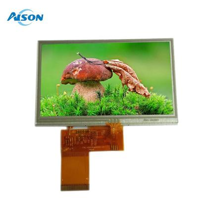 China 40 pin TFT Resistivo touch screen 480x272 Resistivo touch screen 4,3 polegadas à venda