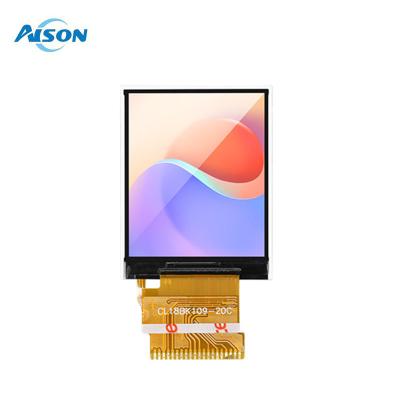 China 1.8 pulgadas TFT pantalla LCD 200 Cd/M2 128 X 160 pantalla LCD ST7735S controlador IC MCU/SPI Interfaz en venta