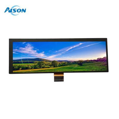 China 8 Inch Bar Type LCD Display 1600x480 Stretch Monitor Display 500 cd/m2 for sale