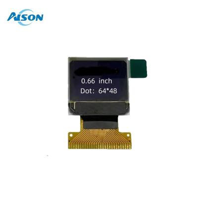 China 0.66 inch OLED Display Module 64x48 Monochroom OLED Display 28 Pin Te koop