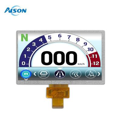 China -40 to 95 Degree 7 inch Industrial TFT LCD Module 40pin LVDS Interface 500cd/m2 for sale