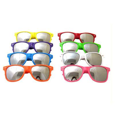 China Hot sale pixelated plastic colored glass mirror sun glasses styles polarized high quality sunglasses plastic sunglasses for sale