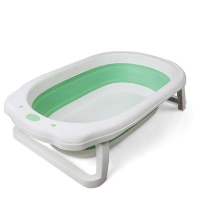 China Baby Bathing Hot Sells Cheaper Easy Collapsible Plastic Baby Folding Bathtub, Fashionable Baby Bathtub for sale