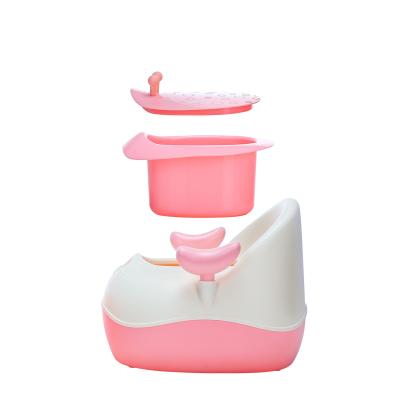 China Help Baby Go To The Toilet Baby Potty Toilet Training Seat Hot Selling Plastic Cartoon Modeling Baby Potty Toilet Seat for sale