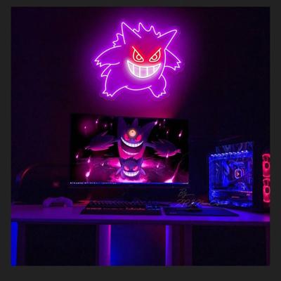 China event & Custom Home Neon Sign Art Led Neon Light Anime Party Bedroom Game Room Living Room Decoration Wall for sale