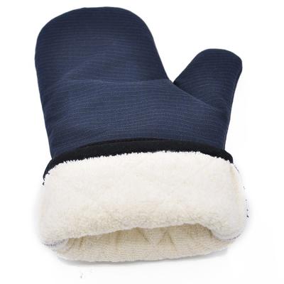 China Non-slip Oven Mitt Cooking Thick Gloves Hot Sale Baking All-season Heat Resistant Fabric Etc. of Aramid to not support 14 x 7 inch camping for sale