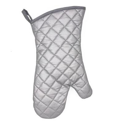 China Non-slip Kitchen Silicone Cooking Glove Oven Mitt With Antislip Streak Five Finger Heat Resistant for sale