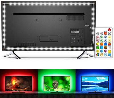 China TV Immersion with Ambient Camera RGBIC Wi-Fi TV Backlights for 55-65 Inch TV Works with Alexa and Google Assistan TV LED Backlights for sale