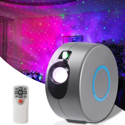 China 2021 New Mini Star Projector Wifi Smart Galaxy Starry Projector Laser Night Lights Speaker Projector Lamp Eco-friendly BT Music for sale