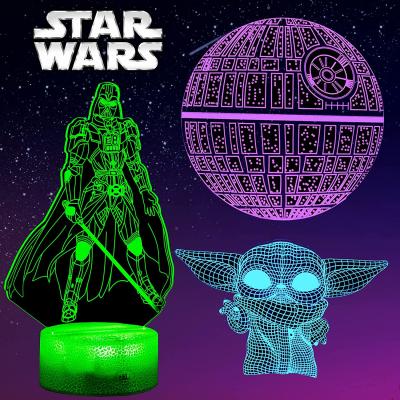 China New-designed Custom Logo Night Light 3D Lamp 3D Model 3D Night Light Gifts For Kids Boys for sale