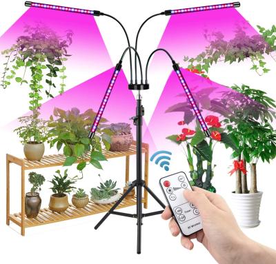 China Knob Dimming Full Spectrum 80W Plant Lights with Auto On/Off 3/9/12H Timer, 9 Dimmable Brightness for Indoor Succulent Plant Growing for sale