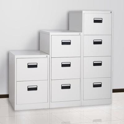 China Vertical Type Push And Pull Data Filing Cabinet Metal Drawer Sliding Office Filing Cabinet With Lock for sale