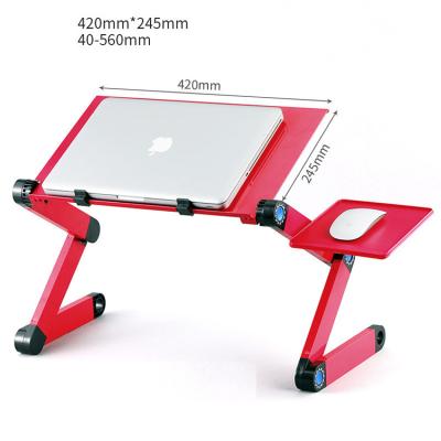 China Portable (Height) Adjustable Laptop Stand Table Top with Raised Lift Folding Radiator for Cervical Spine Protection for sale