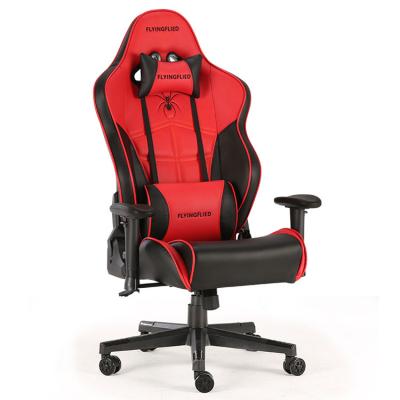 China Manufacturer hot selling e-sports gaming chair backrest lumbar support adjustable (height) swivel chair adjustable comfortable cushion lift for sale