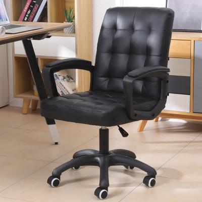 China Adjustable Modern Back Study Chair Student Lift Chair Computer Home Office Comfortable (Height) Swivel Chair With Armrest for sale