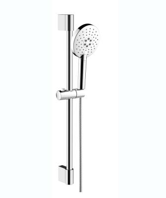 China Wholesale Popular Shower Kit Slide Bar Shower Set Stainless Steel In-Wall Bathroom With Hand Shower for sale