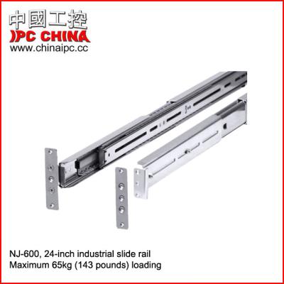 China NJ-600,600mm 2 Layer 3 Industrial Travel Universal Rail Slide Rail,Industrial Slide Rail for sale