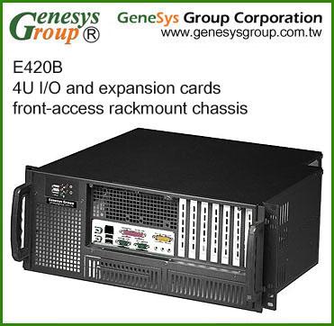 China With E420B fan, 4U main access I/O and expansion cards server rackmount chassis, server rackmount chassis for sale