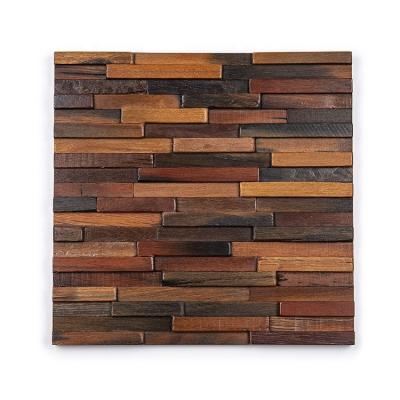 China New Fashionable Classic Wooden Parquet Moonight Wall And Balcony Mosaic Floor Wood Panel for sale