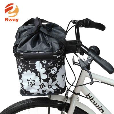 China 600D Polyester Bike Bag Bicycle Bag Waterproof Cycling Phone Below 5.5 Inch Tube Top Handlebars Bike Bag With Mobile Phone for sale