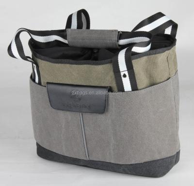 China 100% Capacity 650g 3L Series Canvas Bikepacking Rolling Up Closure Design Canvas Bike Handlebar Bag for sale