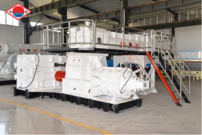 China Vacuum Extruder Fully Automatic Clay Bricks Making Machine for sale