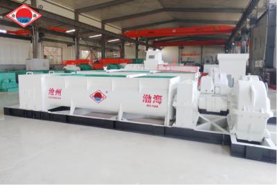 China Double Shaft 55KW Wear Resistant Clay Brick Extruder for sale