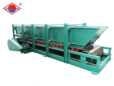 China Fried Clay Green Belt Conveyor Steel Box Feeder Machine for sale