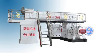 China Vacuum Extruder Fully Automatic Clay Brick Making Machine for sale