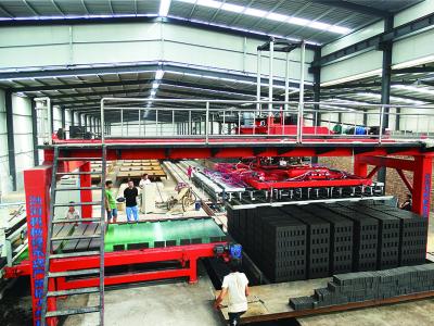 China Fully Automatic Robotic Arms Concrete Brick Setting Machine for sale