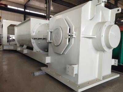 China Industrial Continuous Double Shaft Horizontal Mixer for sale