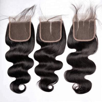 China Wholesale High Quality Body Wave Hair Swiss Lace Closure Ear To Ear Closure 360 ​​Lace Frontal Closure Hair Extension for sale