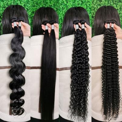 China ALL 12A Grade High Quality Double Ended Virgin Raw Cuticle Aligned Hair Bundles, 100% Hair Extension Sellers for sale